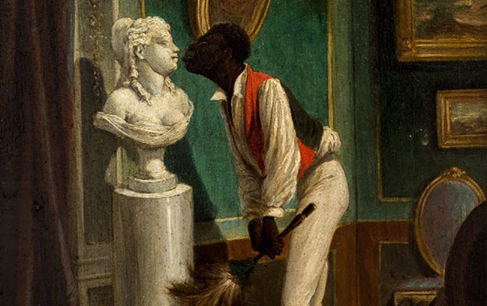 Detail of the painting 'José Francisco' by Victor Patricio Landaluce (1880, Museo Nacional de Bellas Artes, Havana).