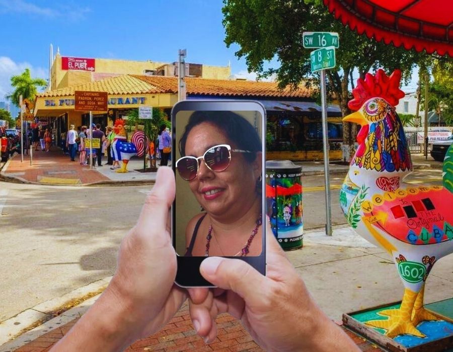 “If your goal is to settle accounts with the Castro repressors who manage to enter the United States, you must first know which laws play in your favor.” In the photo, Melody Gonzalez (IMAGE El Estornudo)