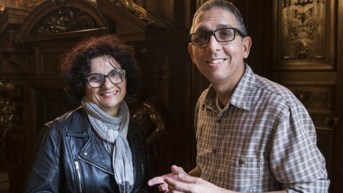Cuban movie directors Oneyda González y Gustavo Pérez